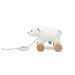 Ocean Collection Toddler Pull Along Polar Bear  hi\-res
